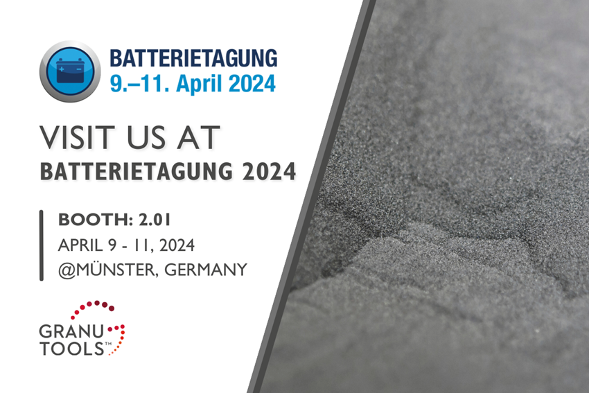 Granutools - BatterieTagung/Battery Conference 2024