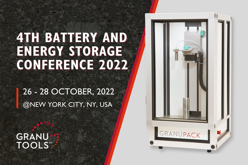 Granutools 4th Battery and Energy Storage Conference