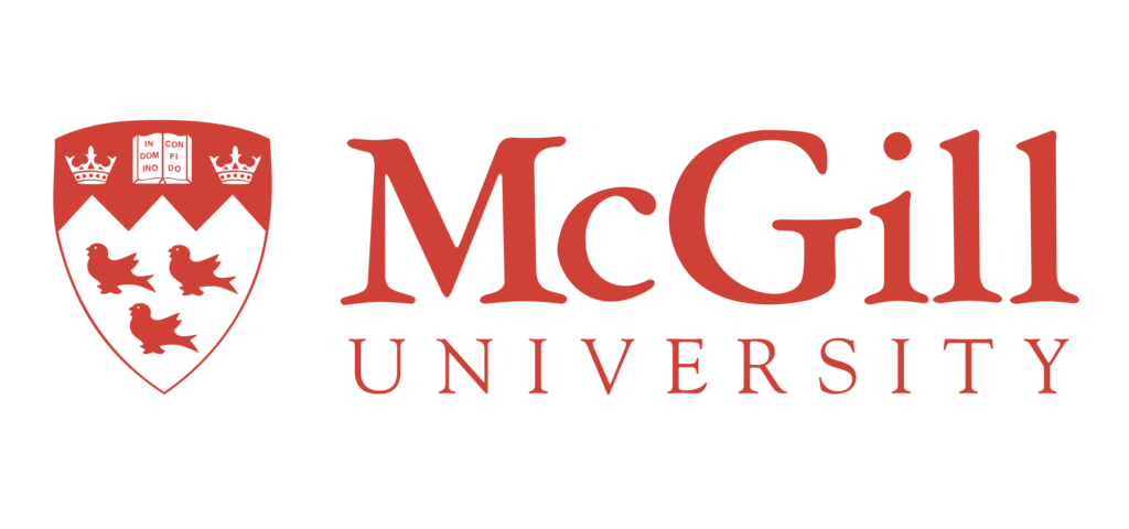 official logo of McGill University in Canada